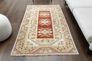 Farmhouse Decor Antique Oushak Rug - Thumbnail