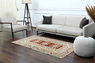 Farmhouse Decor Antique Oushak Rug - Thumbnail