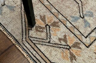 Wool Woven Vintage Turkish Rug - Thumbnail