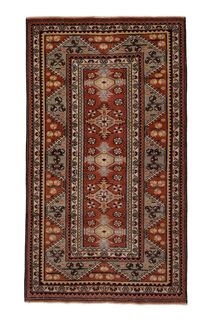 Unique Woven Vintage Turkish Rug - Thumbnail