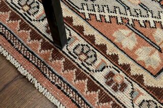 Unique Woven Vintage Turkish Rug - Thumbnail