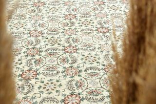 Wool Retro Turkish Rug - Thumbnail