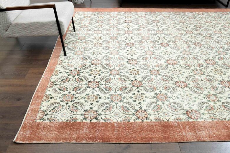 Wool Retro Turkish Rug