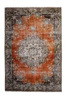 Original Vintage Oushak Rug - Thumbnail