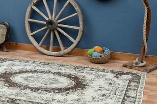 Boho Decor Woven Turkish Rug - Thumbnail