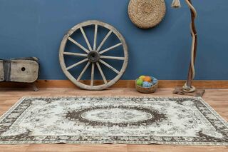 Boho Decor Woven Turkish Rug - Thumbnail