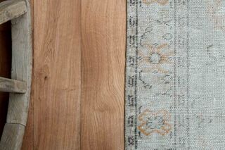 Solid Antique Oushak Rug - Thumbnail