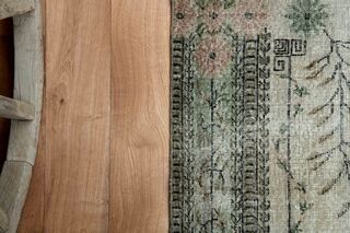 High Quality Vintage Oushak Rug - Thumbnail