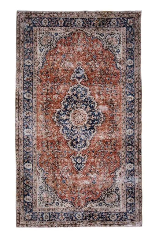 Handmade Vintage Turkish Rug