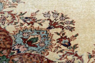 Special Vintage Oushak Area Rug - Thumbnail