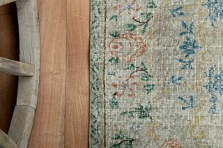 Bohemian Handwoven Oushak Rug - Thumbnail