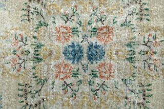 Bohemian Handwoven Oushak Rug - Thumbnail