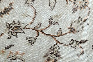 Floral Pattern Turkish Rug - Thumbnail