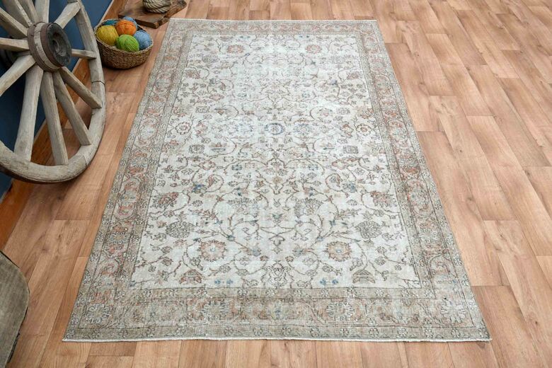 Anti-Allergenic Antique Turkish Rug