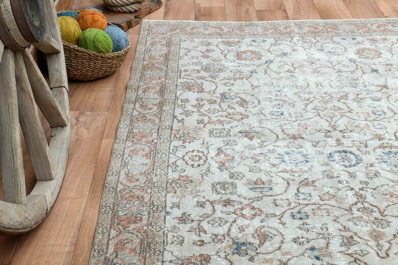 Anti-Allergenic Antique Turkish Rug