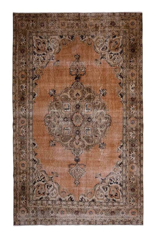 Wool Vintage Turkish Rug