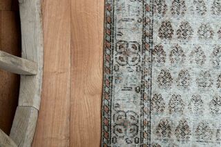 Solid Vintage Turkish Rug - Thumbnail