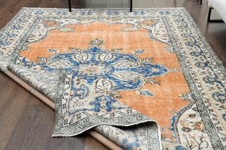 Special Vintage Oushak Rug - Thumbnail