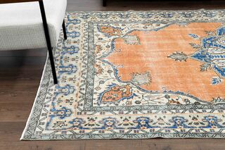 Special Vintage Oushak Rug - Thumbnail