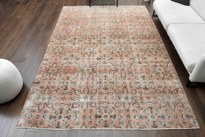 Floral Antique Turkish Rug