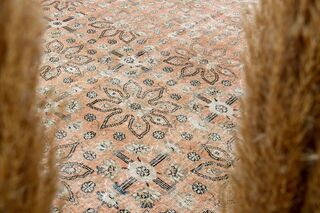 Floral Antique Turkish Rug - Thumbnail