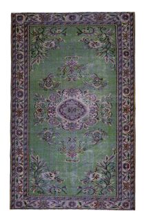 Shabby Chic Decor Vintage Turkish Rug - Thumbnail