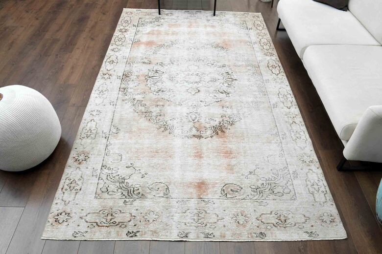 Abstract Antique Turkish Rug