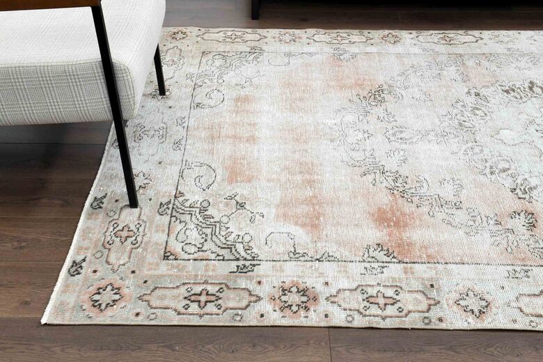 Abstract Antique Turkish Rug