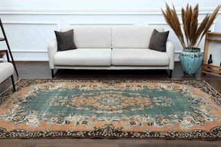 Special Hand Woven Vintage Turkish Rug - Thumbnail