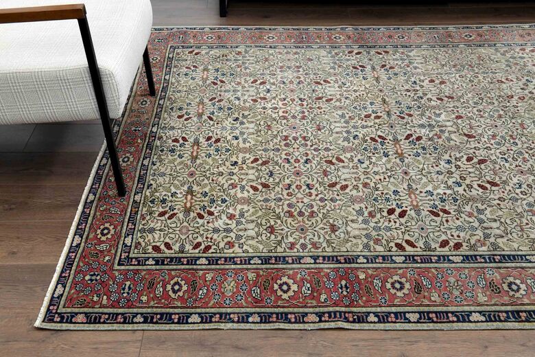 Unique Vintage Turkish Rug