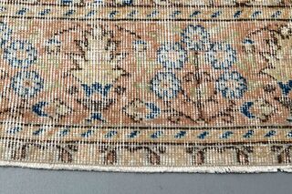 Floral Turkish Rug - Thumbnail