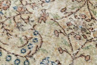 Floral Turkish Rug - Thumbnail