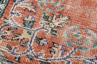 Handmade Vintage Turkish Rug - Thumbnail