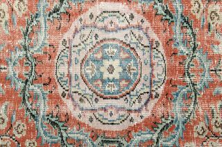 Handmade Vintage Turkish Rug - Thumbnail