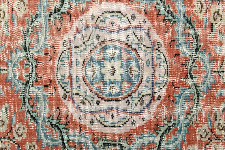 Handmade Vintage Turkish Rug