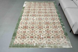 Retro Style Bohemian Turkish Rug - Thumbnail