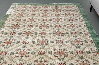 Retro Style Bohemian Turkish Rug - Thumbnail