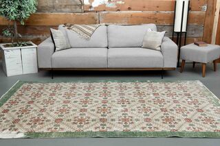 Retro Style Bohemian Turkish Rug - Thumbnail