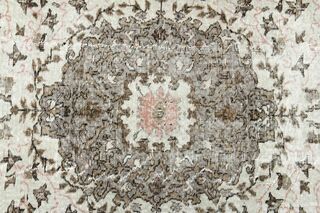 Wool Antique Turkish Rug - Thumbnail