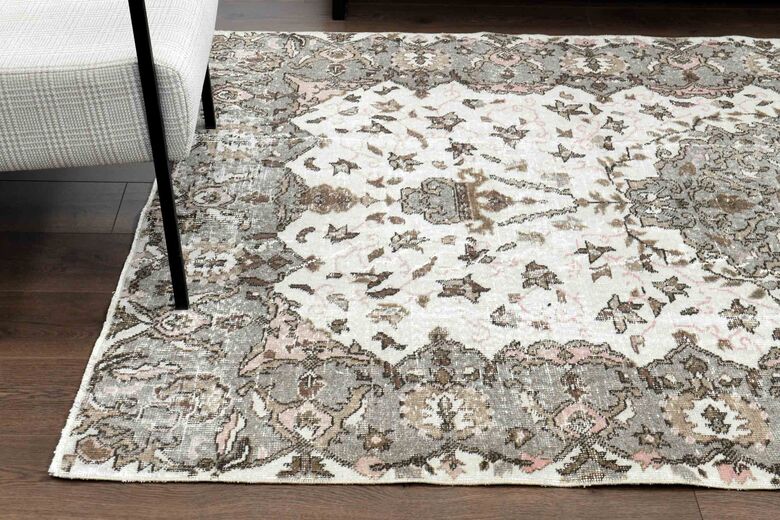 Wool Antique Turkish Rug