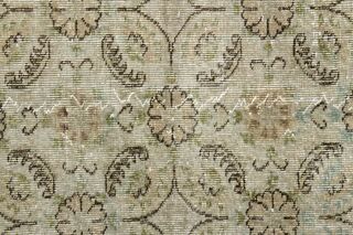 Floral Vintage Turkish Rug - Thumbnail