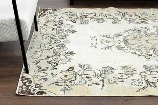 Vintage Oriental Turkish Rug - Thumbnail