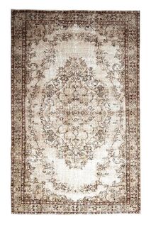 Neutral Bohemian Vintage Rug - Thumbnail