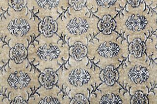 Ikat Damask Vintage Area Rug - Thumbnail