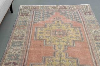 Red Vintage Turkish Rug - Thumbnail