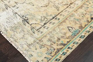 Wool Vintage Turkish Rug - Thumbnail