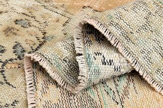 Wool Vintage Turkish Rug - Thumbnail