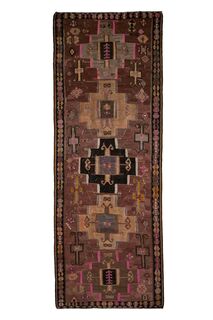 Stair Decor Vintage Turkish Wide Runner - Thumbnail