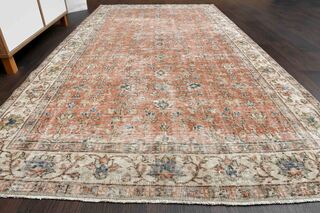 Farmhouse Decor Vintage Rug - Thumbnail