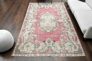 Shabby Chic Decor Vintage Rug - Thumbnail